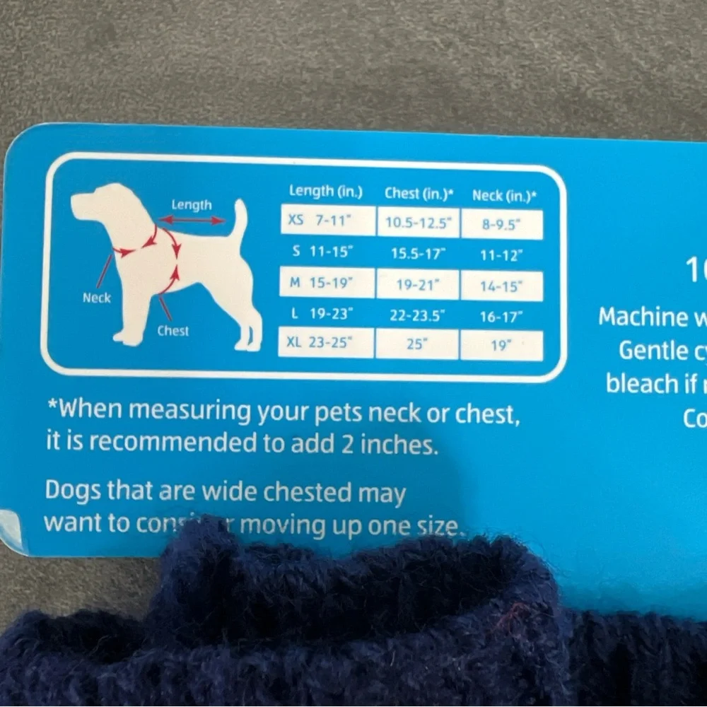 ALDI Gear Christmas Holiday Winter 2023 Pom Beanie‎ & Matching Med Dog Sweater